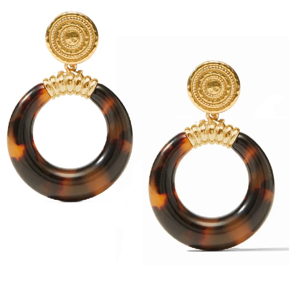 $185 JULIE VOS MADISON STATEMENT EARRINGS